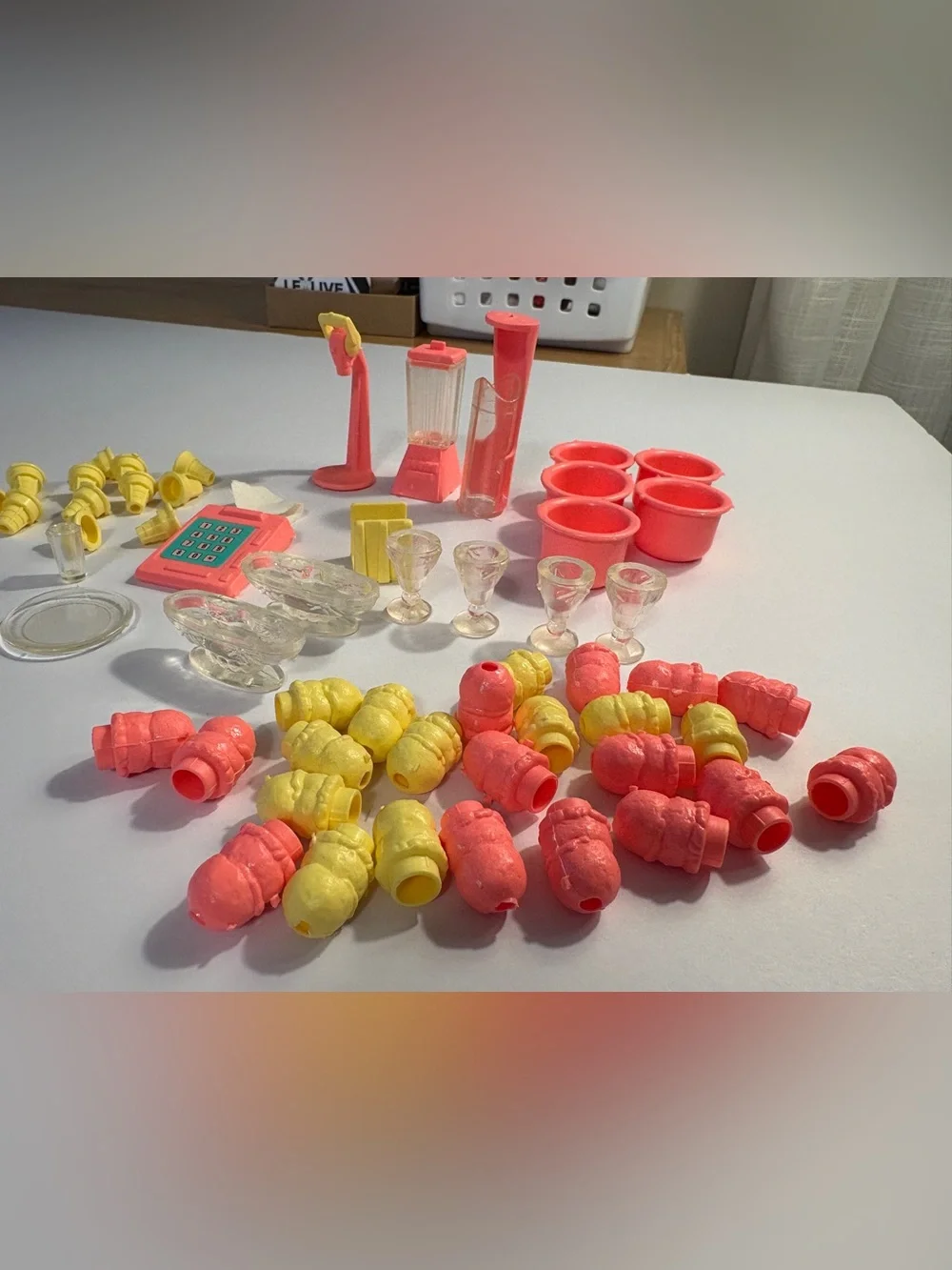 Mattel Vintage 80s Barbie Ice Cream Shoppe Play Set Accessories Replacement